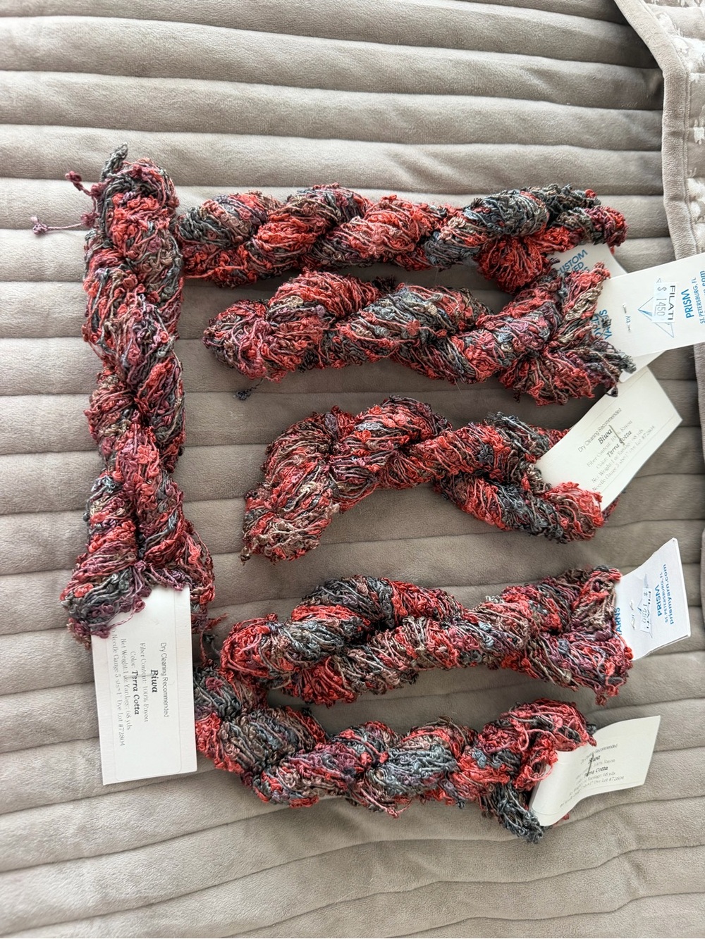 6 hanks fine Prism yarn